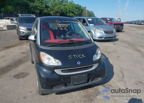 2009 Smart Fortwo Brabus/Passion/Pure из США, поврежденный, VIN WMEEJ31X29K214183